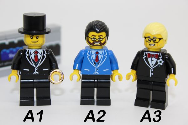 *LEGO® Brautpaar – Hochzeitsfiguren – personalisiert – Braut Bräutigam – Verlobung – Hochzeitsgeschenk – Geschenkidee – – Bild 4