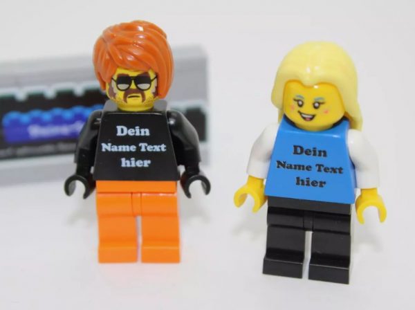 *LEGO® individuelle personalisierte – Minifigur – personalisiert – Geschenkidee – bedruckter Torso