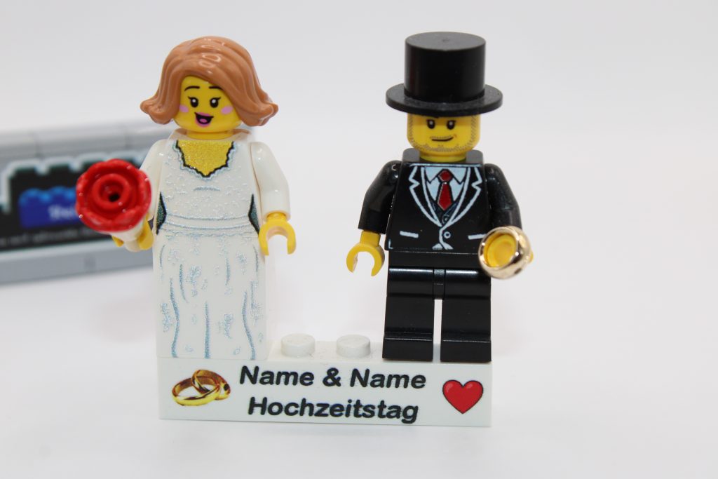 * Brautpaar – Hochzeitsfiguren – personalisiert – Braut Bräutigam – Verlobung – Hochzeitsgeschenk – Geschenkidee –