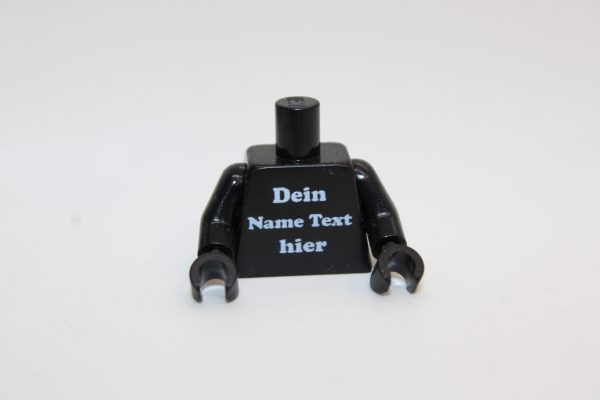 Lego ® Torso Figur Oberkörber - Text oder Bild - personalisiert - versch. Farben Auswahl