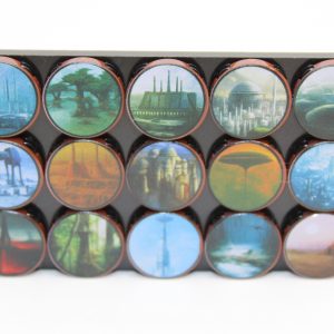 Lego ® Custom Druck - 15x SW Fliese 2x2 - Planeten Bilder - Planet