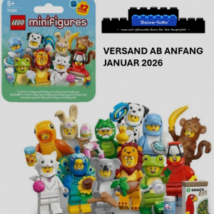 Lego ® Minifigures Satz - 12 Fig. - 71051 - Tierkostüme Serie 28 - VORBESTELLUNG