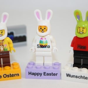 *LEGO® Osterhasen Figur - individuell / personalisiert – Geschenkidee – Ostern / Hase