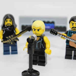 LEGO ® Music Rock Band - inkl. Zubehör - 3 Figuren - Custom druck