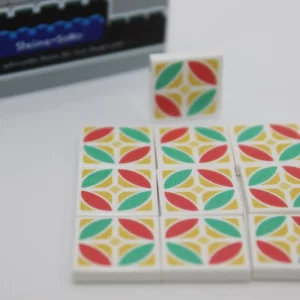 LEGO ® 10x Bodenfliese - 2x2 Fliese mit Ornament 3 - 3068b - Custom Druck - buntes Muster