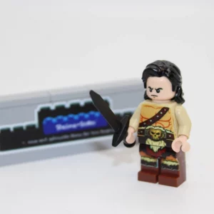 LEGO ® Hero Figur - Barbar / Barbarian m. Schwert - Kämpfer - Custom Druck
