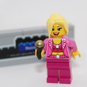 LEGO ® Music Figuren - Pop Musik Sängerin - Musikerin - Custom Druck