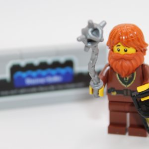 LEGO ® Ritter Figur - Bärenbande - Krieger Stern - braun #2 - Custom Druck