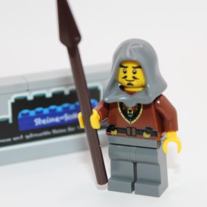 LEGO ® Ritter Figur - Bärenbande - Krieger Speer - braun #3 - Custom Druck