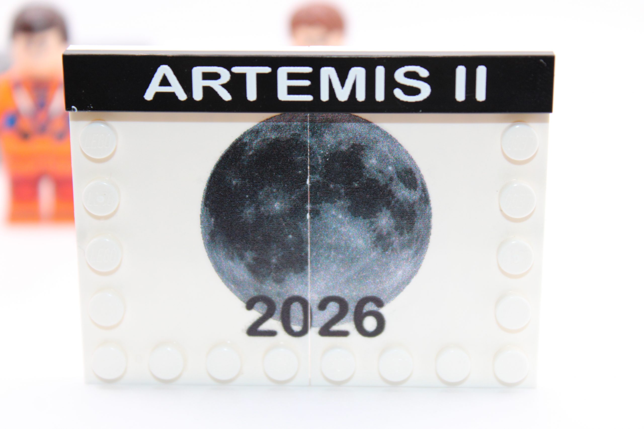 Artemis II Crew Figurenset - 4 Figuren inkl. Grundplatte - custom Druck – Bild 5