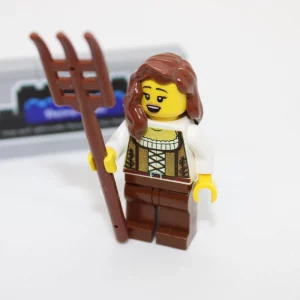 LEGO ® Ritter Figur - Bäuerin #1 - Frau Bauer - Bewohner - Custom Druck