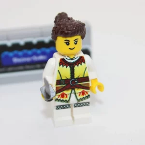 LEGO ® Ritter Figur - Kriegerin - female Knight - MOC Custom Druck