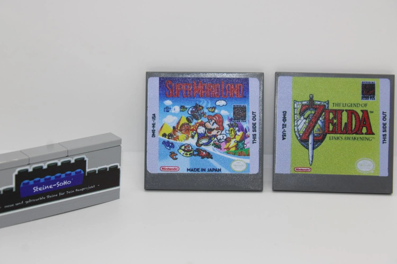Lego ® Custom Druck - Upgrade - Game Boy - 72046 - Zelda - Super Mario - bedruckte Fliesen