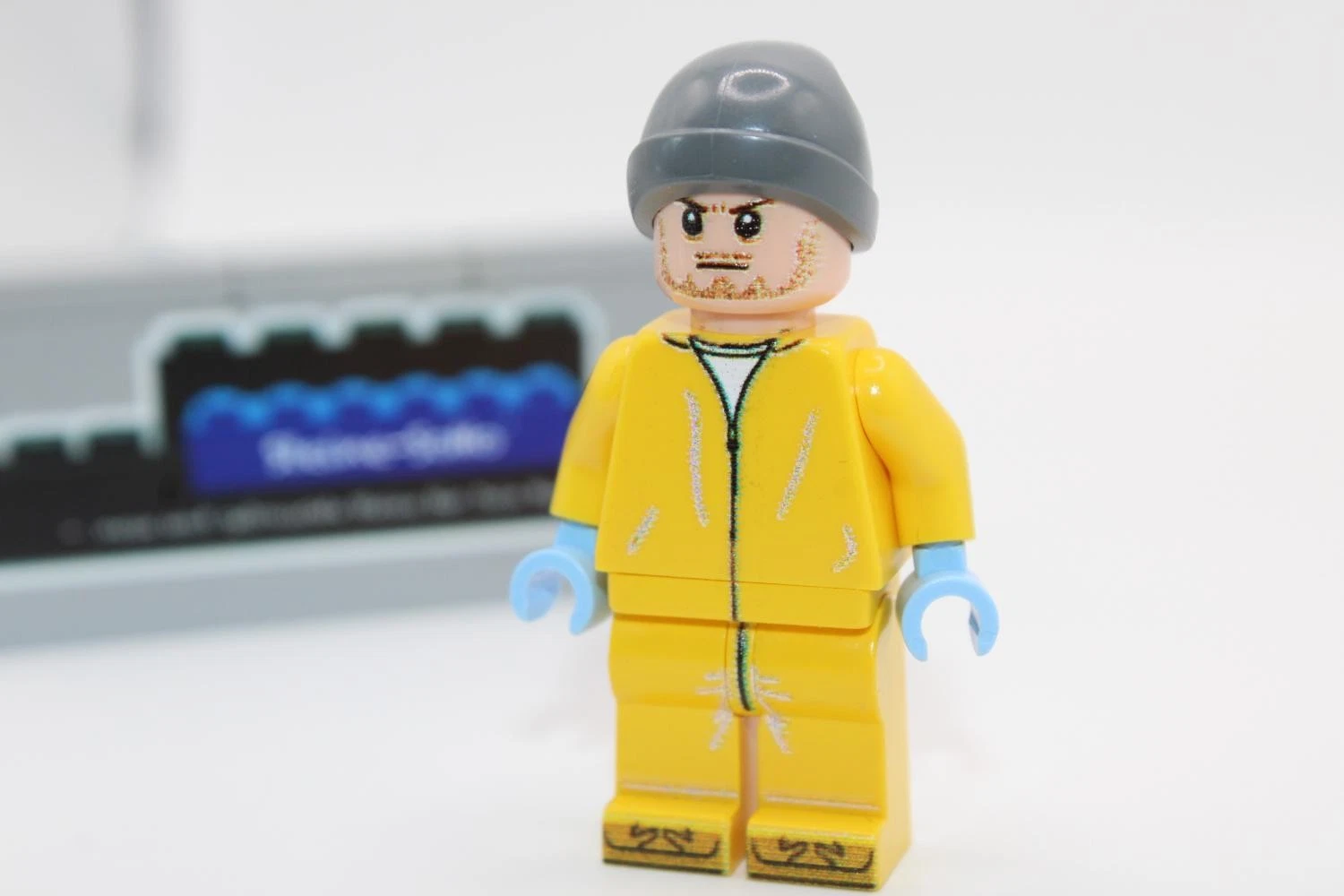 LEGO ® Jesse Pinkmann - Br Ba - Serie - Schutzanzug gelb - Custom Druck