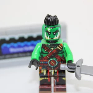 LEGO ® Ritter Figur - Ork #1 - Monster - Waldbewohner - MOC Custom Druck