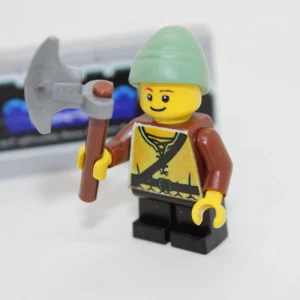 LEGO ®1x Ritter Figur - Zwerg #3 - Bewohner alter Zwerg - Custom Druck