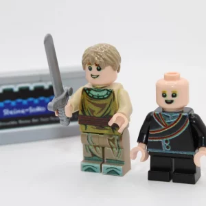 LEGO ® 2x Seven Brickdom Figur - Dunk & Egg - Castle - Custom Druck