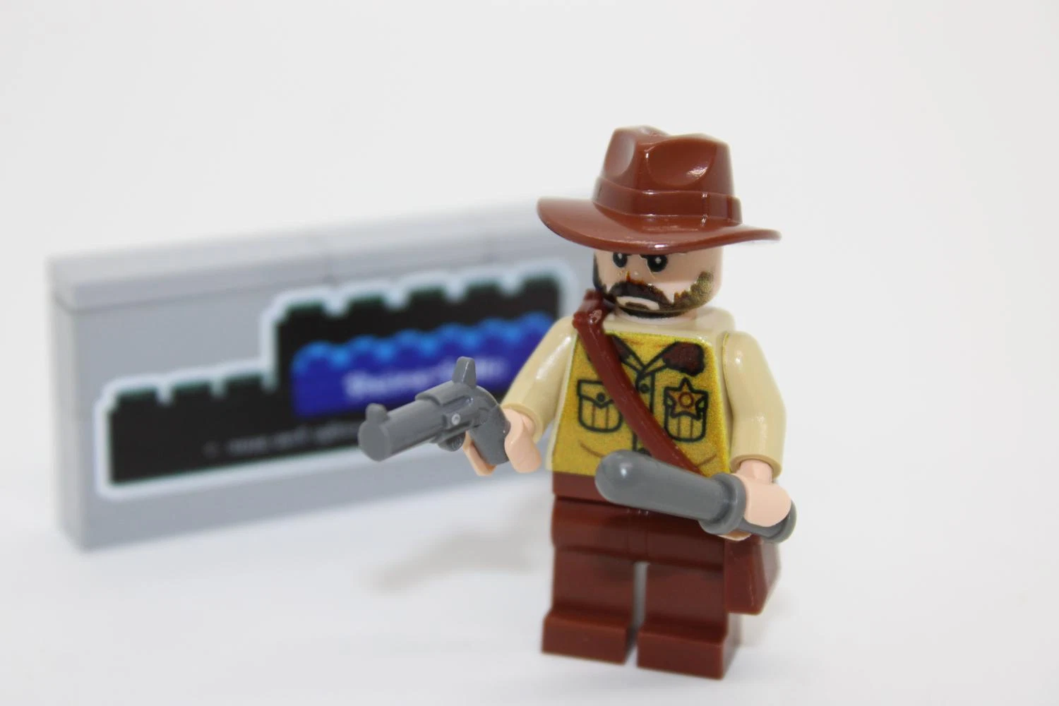 LEGO ® Dead of the Walking - Rick Grimes Polizist - MOC Custom Druck