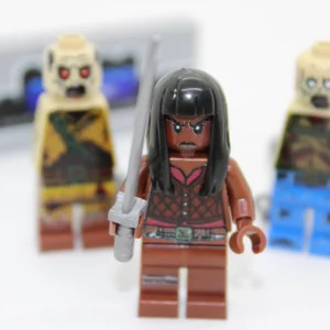 LEGO ® Dead of the Walking - Michonne + 2 Zombies - MOC Custom Druck