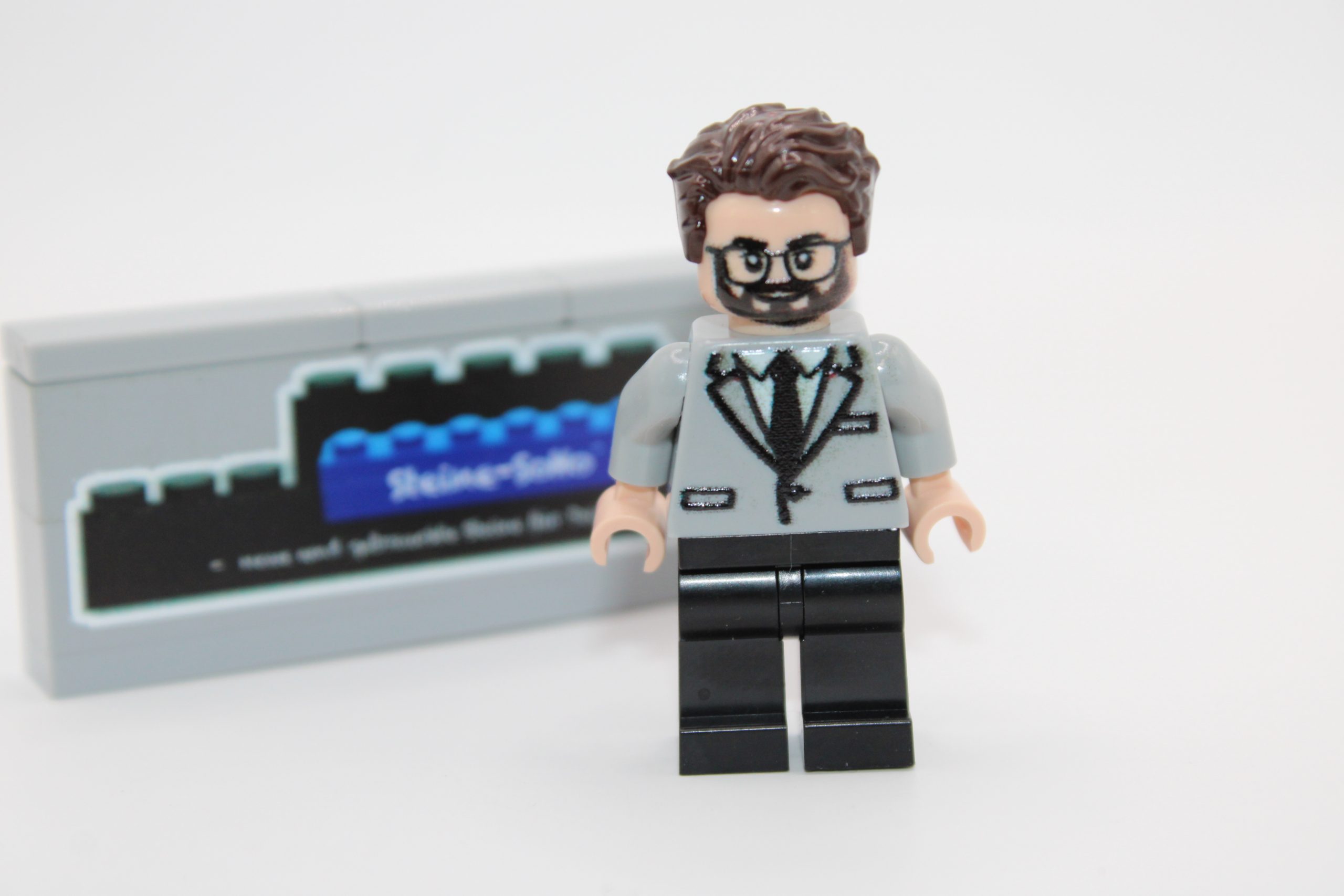 Geldhaus - Figur - Professor - Bankraub Figuren - custom druck